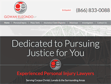 Tablet Screenshot of gelawfirm.com
